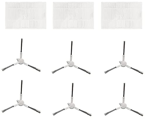 Fantisi Ersatz-Seitenbürste HEPA-Filter-Set für Zigma Spark 980 981 Roboter-Staubsaugerzubehör