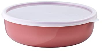 Mepal – Aufbewahrungsbox Kuchen Lumina – Frischhaltedosen mit Deckel für Kühlschrank, Gefrierschrank, Dampfgarer & Mikrowelle – Mikrowellenschüsseln mit Deckel – 2000 ml – Vivid mauve