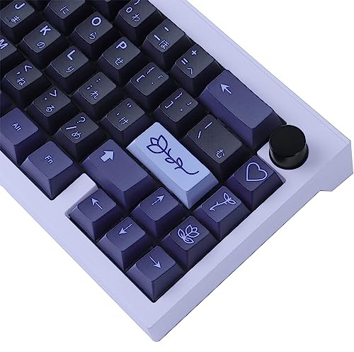 JakeTsai PBT Keycaps 156 Tasti Monofacciale Sublimazione del Calore Cherry Profile First Love Keycap Set per Cherry MX Switch ASIN/ISO Layout Tastiera Meccanica