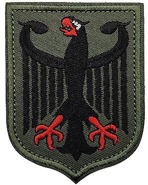 DEU Deutschland Adler Patches Klett Militär Patch Klett Patches Für Taktische Kleidung Rucksack Baseballkappe Uniform Weste Hundegeschirr