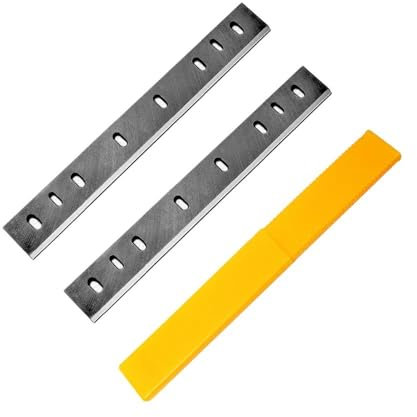 GISTEQ YXZMZY Cuchillas cepilladoras HSS de 10 Pulgadas y 263mm for Cuchillo cepillador de Madera AP10 AP10N for carpintería-Juego de 2