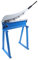 20 Inch Sheet Metal Guillotine Shears Hand Lever Shears Impact Shears Steel T10 Sheet Metal Cutting Scissors with Base Frame HS500 500 mm Hand Lever Shears Steel