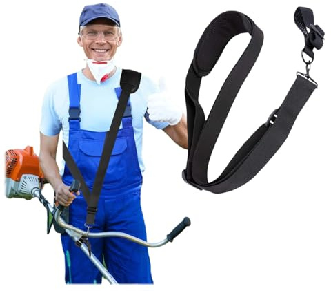 ZHYUAN SchultergurtTrimmer Gurt,SchultergurtRasenmäher,Schultergurt Trimmer Strap Für Freischneider,Schultergurt für Freischneider,Tragegurt für Motorsense,Ersatz Haltegurt Motorsense Gurt