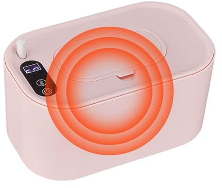 Salviette umidificate riscaldate per la cura del bambino - Dispenser di salviettine umidificate | Salviette umidificate calde idratanti a temperatura costante, scaldabagno per pannolini riscaldati