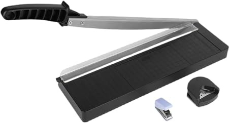 Coupe-Papier - Découpeur de Carton à Usage Intensif | Accessoire d'Atelier Portable, Outil de Coupe Polyvalent pour Classement de Documents et Scrapbooking