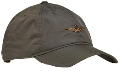 Aeronautica Militare Gorra HA1230 para hombre, con visera, béisbol, de nailon con forro polar