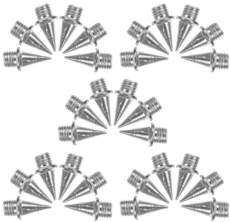 VALICLUD 30piezas Clavos para Zapatillas de Atletismo Acero Reemplazo Rápido para Pista y Campo para Hombre Sprint y Saltos