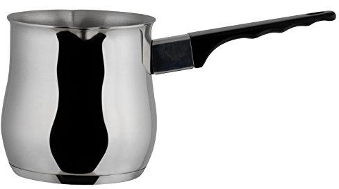 ILSA Caffettiera Turca Omnia, Acciaio Inox 18/10, Induzione, Capacità cl 20, Tazze 2