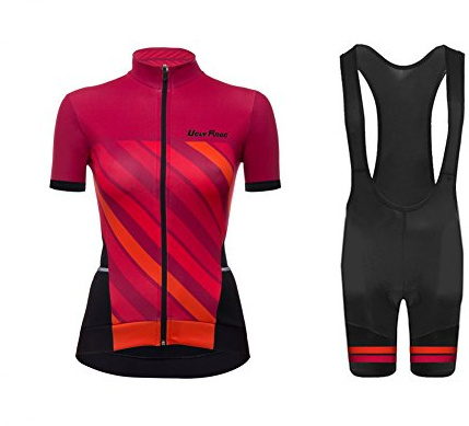 UGLY FROG Radtrikot Anzug Damen Frühling Sport & Freizeit MTB Fahrradbekleidung Kurzarm Hemd Polyester Radsport Damen Hose Set
