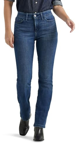 Lee Dam Ultra Lux Comfort with Flex Motion Bootcut jeans, Öppna hav, 46 kort