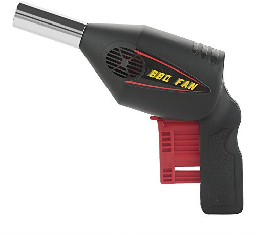 Haofy Ventilatore per Barbecue Soffiatore per Barbecue Portatile con Manico, attrezzo a Soffietto Elettrico per Barbecue Elettrico per Barbecue per Cucinare all'aperto, Picnic, Campeggio