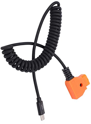 USB-C a D-Tap, Cavo Flessibile di Alimentazione USB C a D Tap Dispositivo Tablet per Telefono Cellulare per Accessori per Fotocamere Digitali