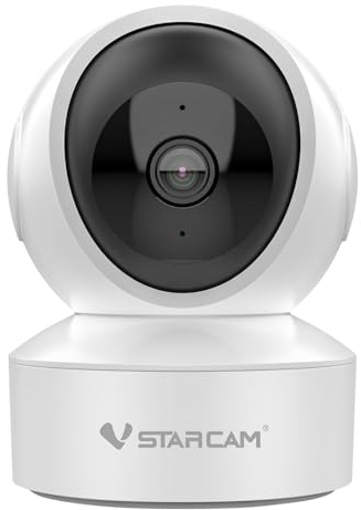 VSTARCAM 5G Überwachungskamera Innen - 2K QHD, 360° Dual-Band WLAN Indoor Hundekamera mit APP, Automatische Verfolgung, 2-Wege-Audio, Bewegungserkennung, Farb-Nachtsicht zu 9m, bis zu 256 GB Speicher