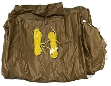 Zeltplane Camping Zelt Tarp 510G 3 * 3Meter Und 620G 4 * 3Meter 15d Nylon Silikon Beschichtung Outdoor Caming Zelt Tarp(15D Khaki 3X3Meters)