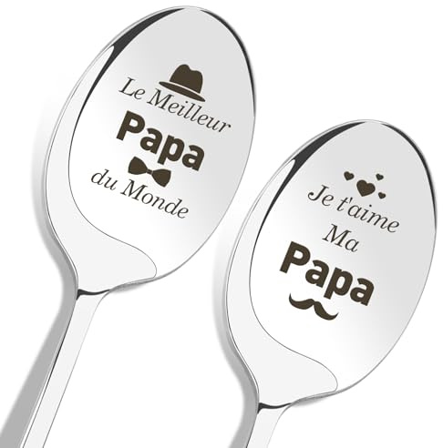 Cadeau Papa,Cadeau Fete Des Peres,Cadeau Pour Papa,Cadeau Futur Papa,Cadeau Anniversaire Papa,Idee Cadeau Fete Des Peres,Cadeau Jeune Papa,Cadeau Pour Son Papa,Cadeau Noel Papa,Cuillère à Papa
