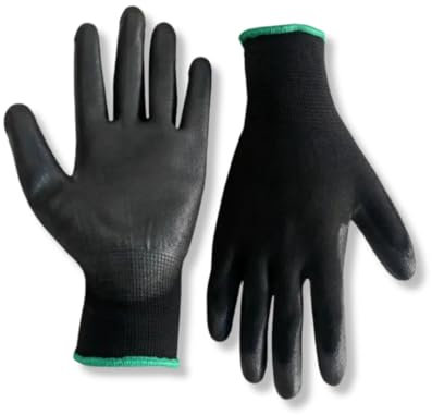 Parence.- Guanti da lavoro precisi - Protezione e libertà di movimento - Guanto multiuso - Taglia L