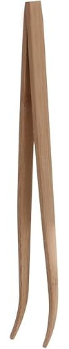 Brown Feeding Tongs Angled Reptile Feeding Tongs Tweezers Bamboo Reptile Feeding Tongs Eco-Friendly Hand Tool Industrial Tweezers (28cm)