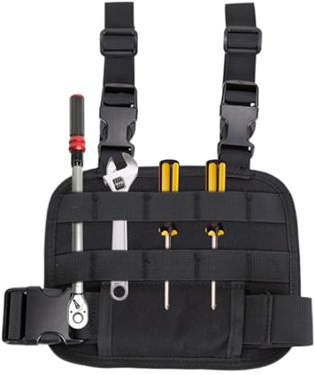 Leg Holder Bag, Adjustable Tool Bag for the Hips, Portable Adjustable Robust Organiser for Construction Work, Warehouses, Repair, Automotive, Horticulture and Industry