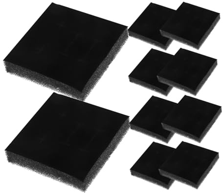 AKOOSY 20 Pièces Inserts Mousse pour Boîte à Bijoux Coussins pour Bagues Rangement et Protection de Bijoux pour Usage Domestique et Commercial