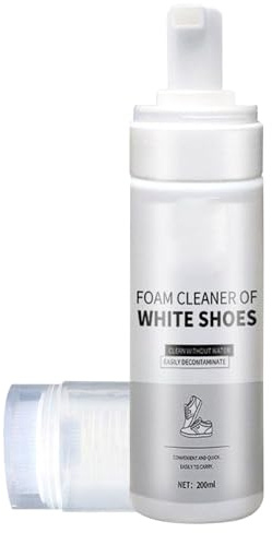 Bkljkf Skor rengöringsskum, 200 ml sneaker rengöring med borste | Lösningsmedel för sneakers herr dam sport hem sovsal hotell