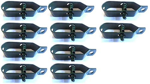 Drahtspanner, 10 Stück, 100 mm, Zaunspanner, Maschendraht, grün