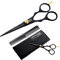 Professional Hair Scissors, Japanese Convex Hair Cutting Scissors, Hairdressing Scissors Suitable for All Hair Types. 5.5 (14 cm) - Ultra-Sharp Blades No More Split Ends - Includes Case, Hair Comb