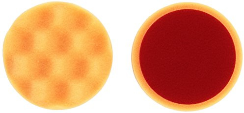 ALCLEAR Set de 2 Discos pulidor contra los hologramas con Relieve, para un Sistema de Disco Ø 80x25 mm, Naranja