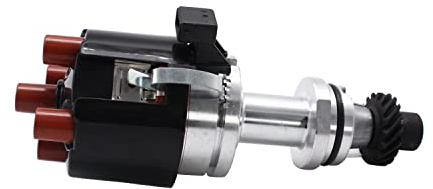 1 PC SHLPDFM Ignition Distributor 037905205C 1191100500 Fits for assat Golf Jetta Cabrio L4 2.0 1995 1996 Plastic