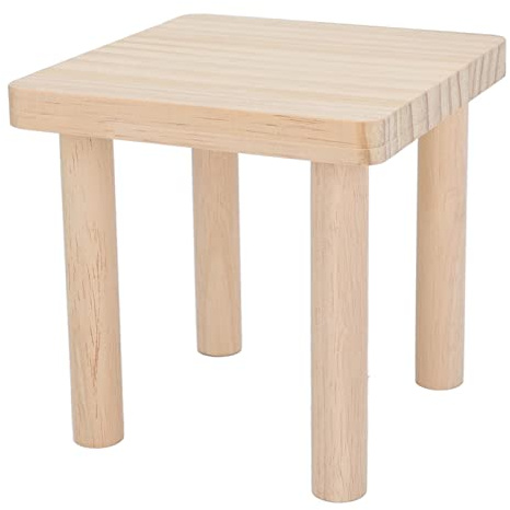 HEEPDD Holzplattform für Hamster, Rennmäuse und Mäuse, Kleintier-Ständerplattform, Nagerhaus