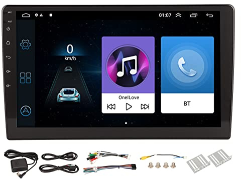 Asixxsix Navegador GPS para Automóvil, 1GB 16GB LTE WiFi RV Camión Navegación GPS con Pantalla Táctil de 10.1 Pulgadas,Cámara de Visión Trasera, Radio FM, de Navegación GPS Universal