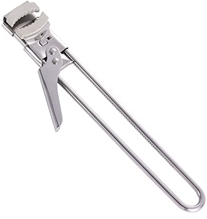 LUTER Jar, Adjustable Opener Multifunctional Can & Glass Lid Opener Stainless Steel Manual Easy for Seniors Kitchen Gadgets (A29114)