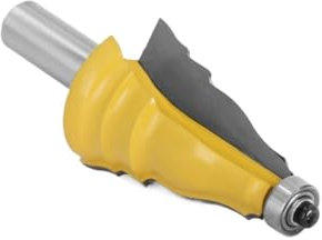 NPQRKJYH 1 pieza de broca de fresado de 12 mm y 1/2 vástago for reposabrazos, puerta, ventana, marco de madera, herramienta for trabajar la madera MC03012(12mm shank)