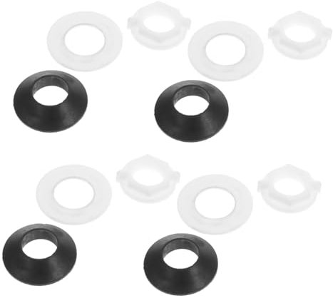 Gatuida Water Inlet Valve Rubber Gasket for Toilet Tank Fits Standard Toilets Replacement Sealing Ring Secure Installation