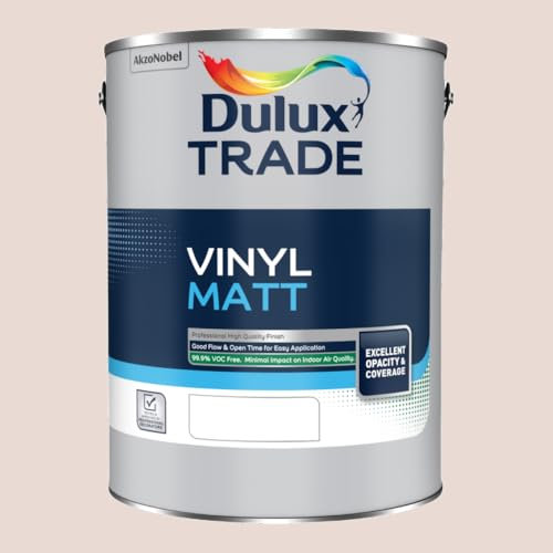 DULUX TRADE VINYL MATT BLUSH PINK 5L