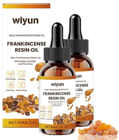 Ekologisk frankincense harts ansiktsolja, frankincensolja för ansiktet, minskar fina linjer och rynkor, soothes & reparationsskinn, naturlig anti-aging serum för kvinnor och män (2)