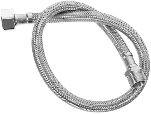 Ciieeo Tubo Flessibile Per Wc in Acciaio Inox e Rame, Alimentazione Acqua, Installazione Facile e Resistente