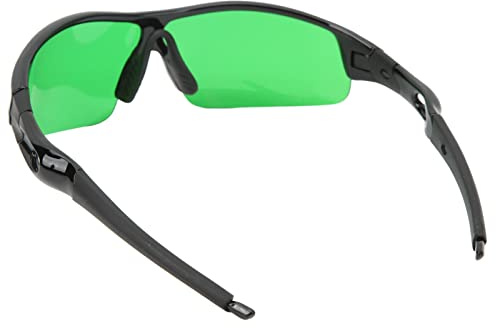 Bewinner Lunettes de Culture pour éclairage HPS et LED – Lunettes de Protection UV avec Filtre UVA/UVB, Protection des Yeux contre la Lumière Bleue pour Serre d'intérieur, Ajustement Confortable