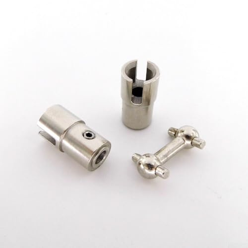 RC Boat Joint Coupling 4mm to 4mm Stainless Steel
