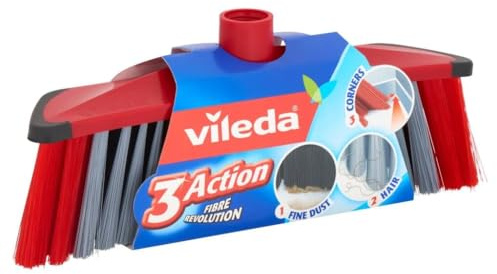 Vileda Recambio Cepillo Antichoque, Rojo
