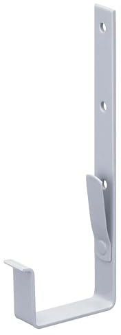 INEFA Dachrinnenhalter Kastenrinne PVC NW68 / 68mm Weiß Rinnenhalter Dachrinnenzuberhör, einfache Montage, Made in Germany