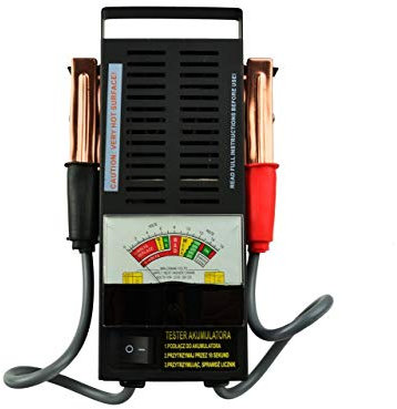 Geko G80028 Batterietester, 6/12 V, 100 A, Schwarz
