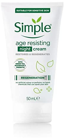Simple Kind To Skin Regeneration Age Resisting Night Cream 50 ml