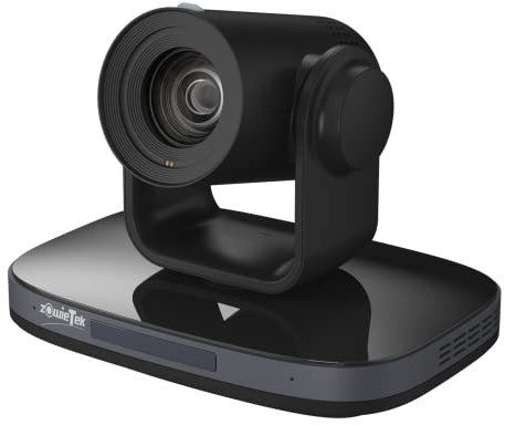 zowietek Caméra PoE PTZ 4K60 de Nouvelle génération | Suivi de l'IA | Zoom Optique 20x | NDI avec Sorties SDI et HDMI | Diffusion en Direct IP pour Diffusion, église, événements, enseignement