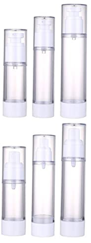 Beavorty 6pcs Spray Bottles Empty Travel Cosmetic Bottles Lotion Fine Mist for Moisturizing