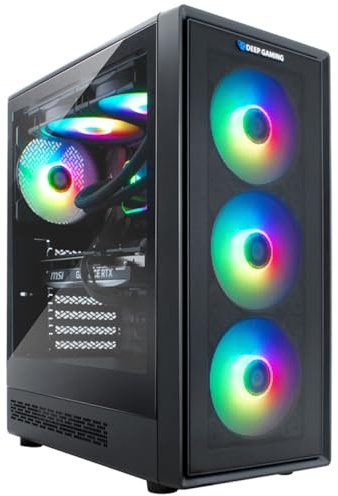 DeepGaming - PC Gaming Nostromo Pro (Intel Core i9 12900F, RTX 5060 8GB, 64GB RAM, 2TB SSD NVMe PCIe4.0, Windows 11 Pro) Ordenador de sobremesa, PC Gamer