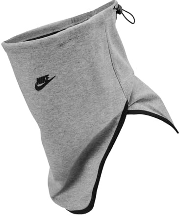 Nike Tech Fleece Neckwarmer Unisex, in der Farbe dk grey heather/black, Einheitsgröße, N.100.8866.096.OS