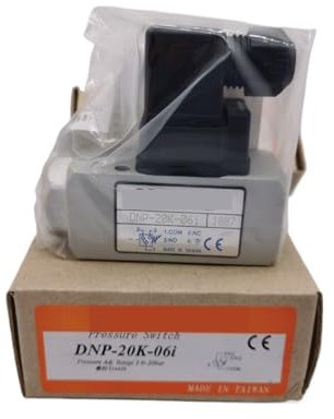 HEXEH Druckschalter DNP-20K-06i DNP-08K-06i Mehrzweckeinsatz in der Industrie, Wasserkraftgeneratorsätzen, hydraulischen Übertragungssystemen und Kraftmaschinen usw. (Size : DNP-20K-06i)
