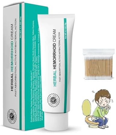 Herbal Hemorrhoids Cream, 2026 Hemorrhoid Cream for Men and Women (1pcs)