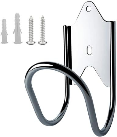 Garden Hose Holder Wall Mount, Stainless Steel Water Hose Hook Heavy Duty Hose Hanger for Garden Hose Expandable Hose Bricks