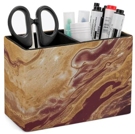 NQLYUT Stifthalter für Schreibtisch, Stiftehalter, Make-up-Pinselhalter, goldene Herzform, Stiftbecher, Schreibtischzubehör, Stift-Organizer, Stiftehalter, Bürobedarf-Organizer
